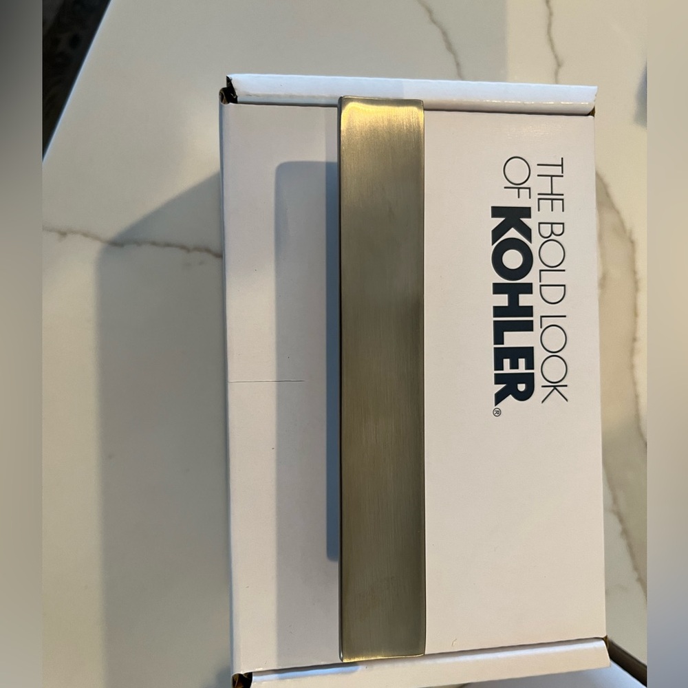 NWOT Kohler Southerk Cabinet Pulls for bathroom vanity in Brushed Nickel. 5.5 in